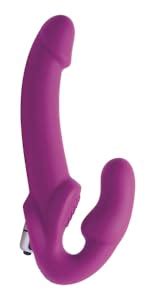 Strap U Vibrating Strapless Silicone Strap On Dildo Amazon Ca Health