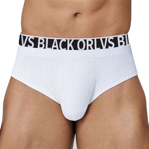 Hcuribad Mens Underwear Briefs Cotton Mid Waist Sex Grateful Raised