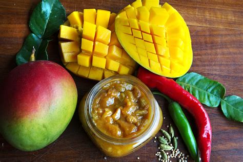 Spiced Mango Chutney With Chiles Recipe