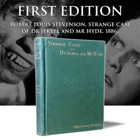 Strange Case Of Dr Jekyll And Mr Hyde True First Edition Of