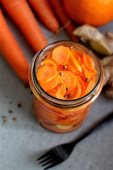 Pickles De Carottes Gingembre Et Orange Du Bio Dans Mon Bento