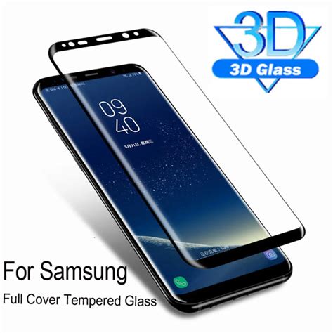 3d Full Curved Tempered Glass On The For Samsung Galaxy S9 S8 S7 S6 Edge Plus Note 8 9 Screen