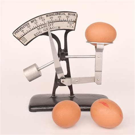 Egg scales "MASCOT" egg grading scale - USA - ca. 1930 - Catawiki