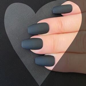 Matte Black Nail Polish, Black Polish, Matte Cream Nail Polish : Charcoal - Etsy