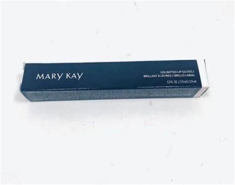 New In Box Mary Kay Unlimited Lip Gloss Tawny Nude Full Size Ebay