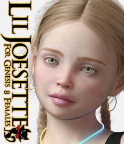 Lil Pippy For G3F And G8F 3d Models For Daz Studio And Poser