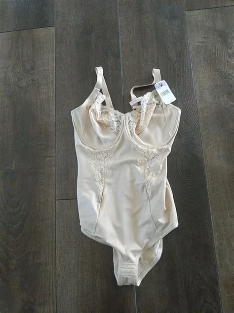 MAIDENFORM ULTRA FIRM CONVERTIBLE Body Shaper Bodysuit Bra Nude 38D NWT 26 67 PicClick UK
