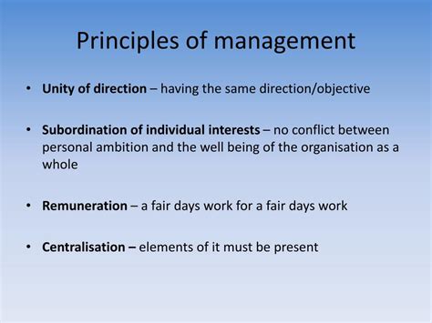 PPT Classical Management Theory PowerPoint Presentation Free