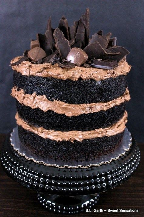 Naked Buttermilk Chocolate Cake Artofit