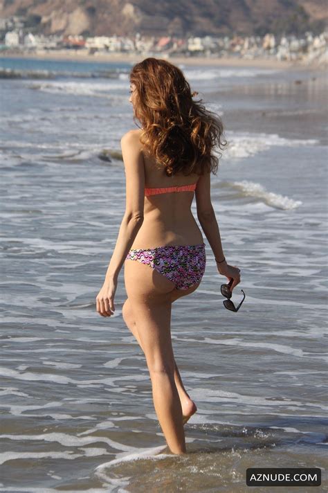 Blanca Blanco In Bikini Body At The Beach In Malibu AZNude