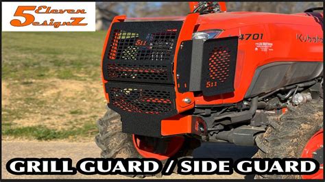 Kubota L4701 Brush Guard By 511 DESIGNZ How To Install Step By Step