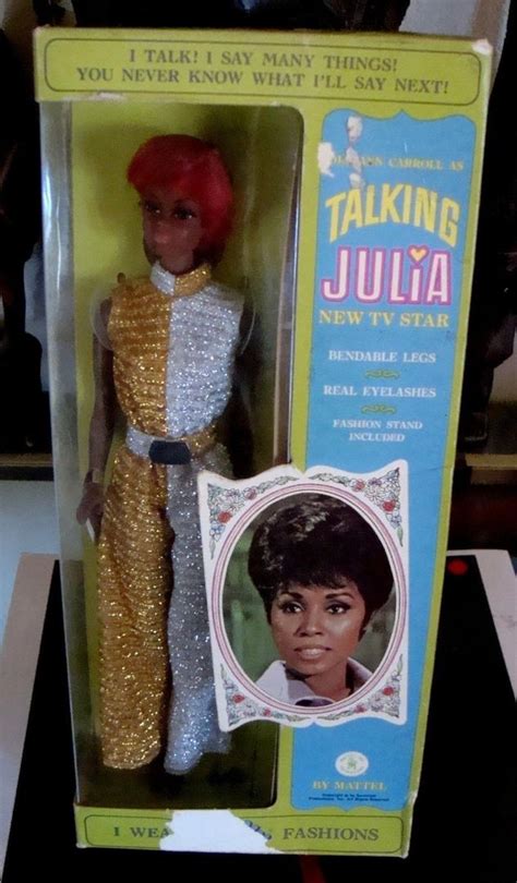 Vintage 1968 Barbie Doll Talking Julia Diahann Carroll Mattel Mib Nfrb Sealed Nr 1925266733