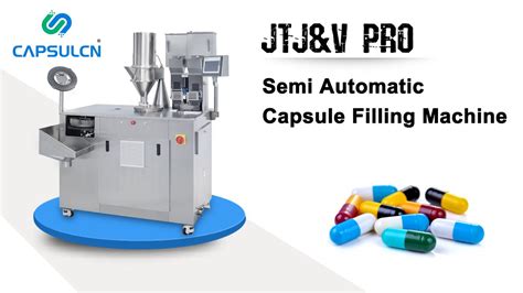 Semi Automatic Capsule Filling Machine Jtj V Pro Drawer Type Youtube