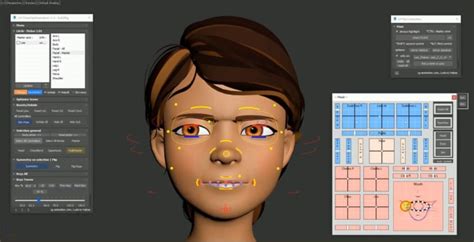 Do D Character Rigging Facial Rigging D Blender Rig Character