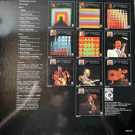 Gene Krupa Jazz Spectrum Vol 9 Hot Vinyl