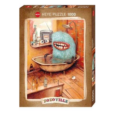 Heye Puzzle Pcs Zozoville Bathtub