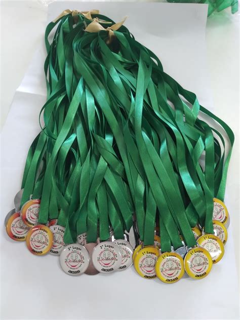 Medalhas Torneios Escolares Kit Unidades Elo