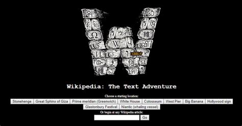 'Wikipedia: The Text Adventure' Is A Unique Way to Learn Online ... 