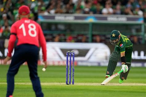 Pakistans Mohammad Rizwan Runs Into Crease Editorial Stock Photo