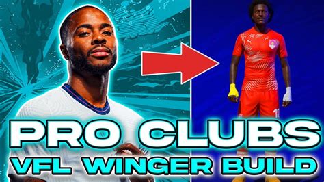 NEW META OVERPOWERED VFL WINGER BUILD FIFA 21 PRO CLUBS BEST PRO