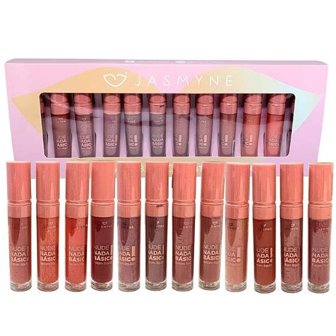 Batom Líquido Nude Nada Básico Jasmyne Makes em Atacado Virtual Make Maquiagem Atacado p