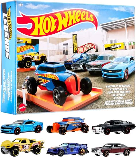 HOT WHEELS HW Legends Multipack legendäre Fahrzeuge Maßstab für inkl Prime