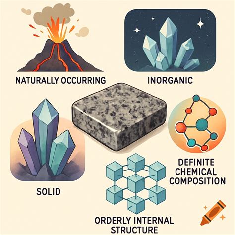infographic illustrating   requirements    mineral