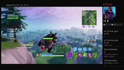 Fortnite Livestream Turnier Mit Tsm Mythsmom Youtube