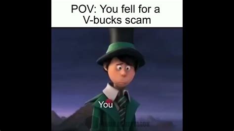 Pov You Fell For A V Bucks Scam Youtube