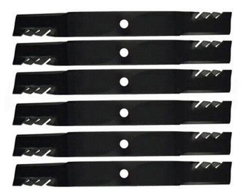 6 Pack Oregon 396 743 G6 Gator Mulcher Blades For John Deere TCU15882