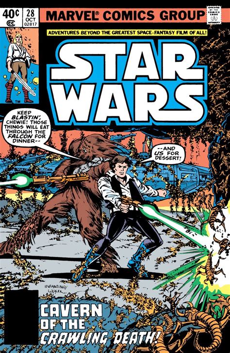 The Cover To Star Wars Comic Book