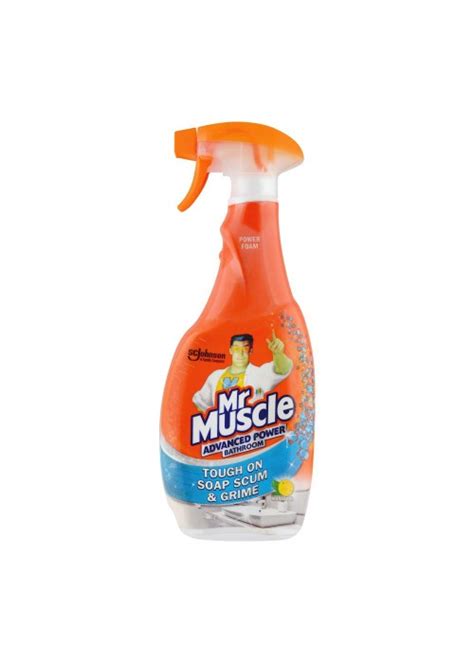 Purchase Mr Muscle Advanced Power Bathroom Cleaner Mandarin Trigger