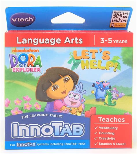 Nickelodeon Dora The Explorer VTech Innotab Max Learning Tablet App