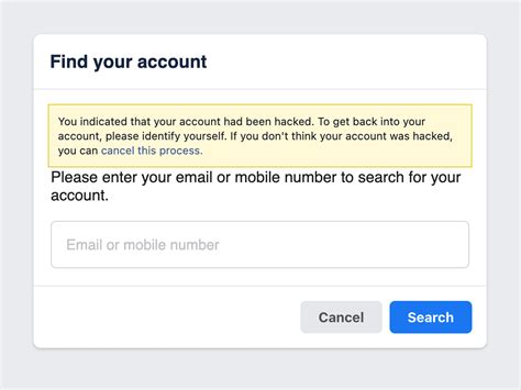 Report Hacked Facebook Account Changed Email Recover Your Account