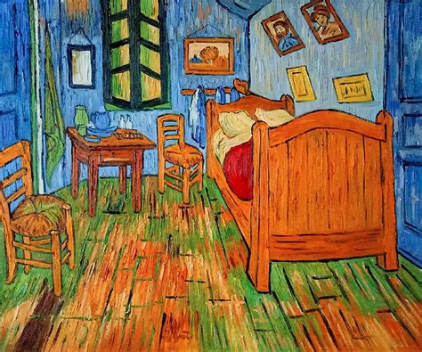 Quadro Van Gogh Quarto LIBRAIN