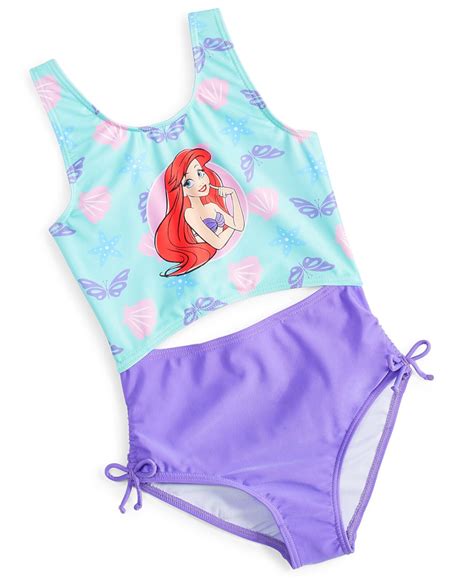 Заказать Детские купальники Little Girls Little Mermaid One-Piece ...