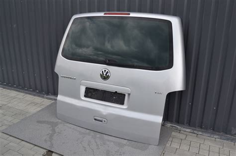 Klapa Bagażnika tył srebrna VW T5 Transporter F V 13810756884