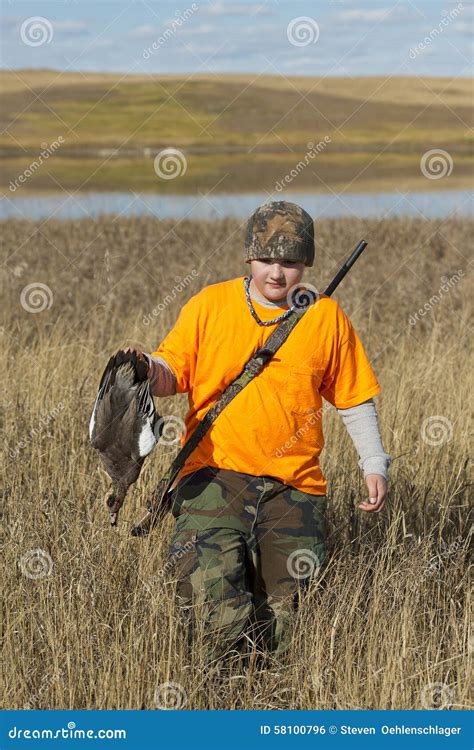 Duck Hunter stock photo. Image of hunting, dcuk, waterfowl - 58100796