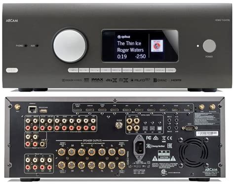 New Arcam 2022 8K AV Receivers W Dirac Live Bass And More