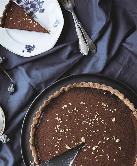 Chokoladet Rte Med Guldst V Chokoladet Rte Mad Ideer Dessert