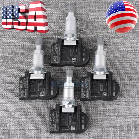 4pcs 529333N100 for Hyundai Kia TPMS Tire Pressure Monitor Sensor 52933 ...