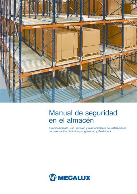 PDF Manual de seguridad en el almacén excluiremos los riesgos