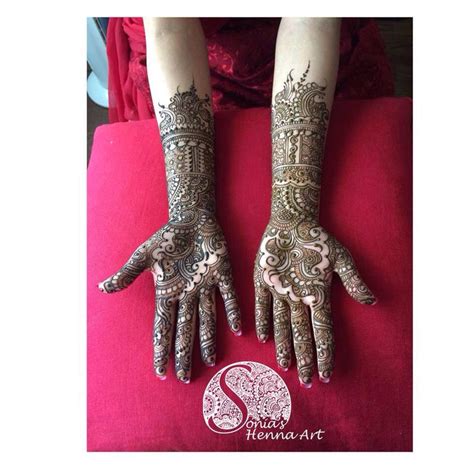 Intricate Bridal Mehndi Henna Design By Sonia S Henna Art Organic