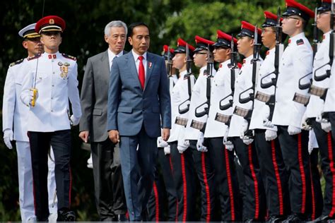 Jokowi Sepakati Kerja Sama Ekonomi Digital Keamanan Dengan Singapura