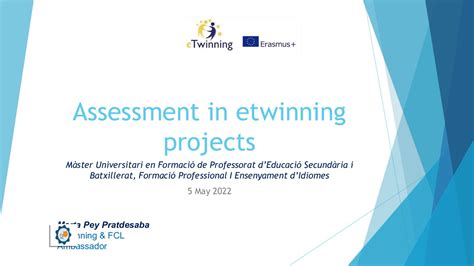 Calam O Assessment In Etwinning Projects