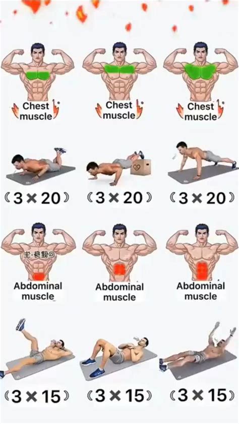 Chest Abs Workout At Home Do These Exercise Without Equipment Artofit