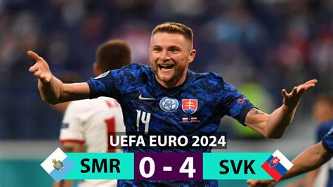 SLOVAKIA VS SAN MARINO Highlight 2 2 Goal All Goal Highlight SVK Vs