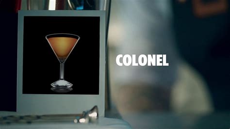 Colonel Drink Recipe How To Mix Youtube