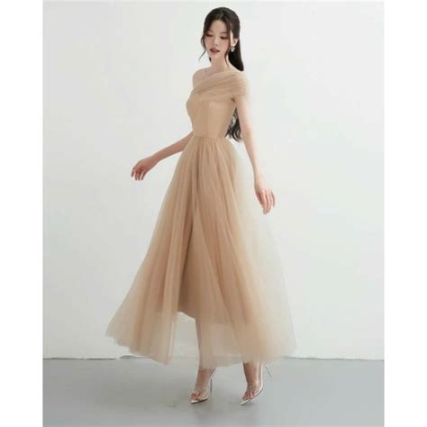 Đầm maxi lưới nude lệch vai đầm lưới đi biển VM0329 Shopee Việt Nam