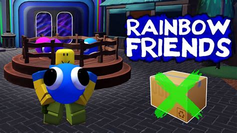 Rainbow Friends Chapter 2 No Hiding In Box Challenge FULL Game